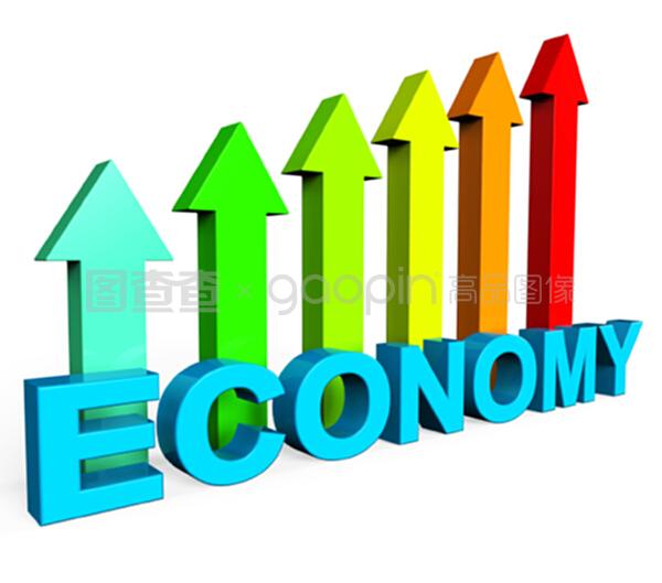 经济的改善显示商业格局和发展