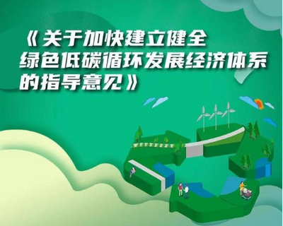一图读懂绿色低碳循环发展经济体系的总体思路